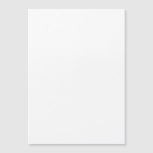 5" x 7" Magnetkarteneinladung Magnetkarte