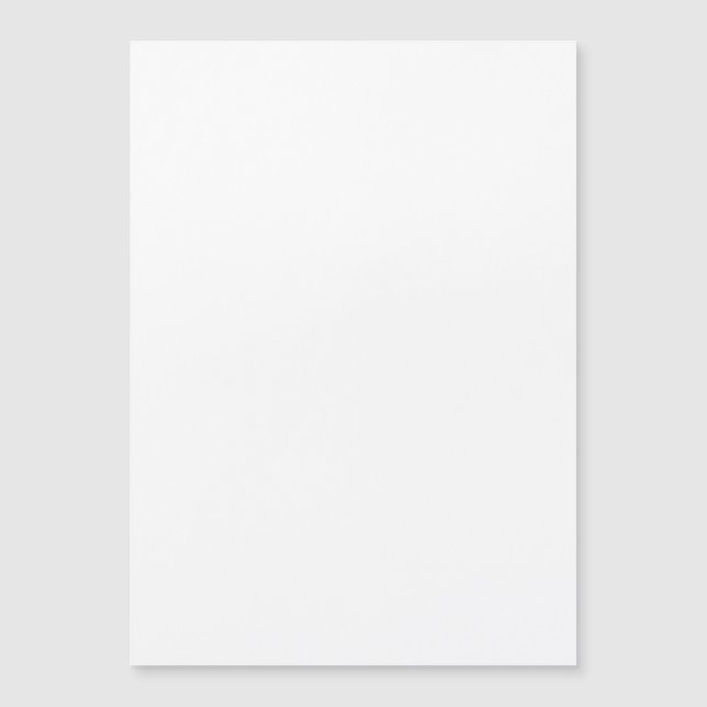 5" x 7" Magnetkarteneinladung Magnetkarte (Vorderseite)