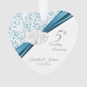 5e anniversaire du Mariage bleu