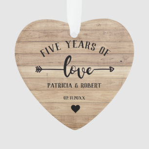 5e anniversaire du Mariage photo de l'anniversaire