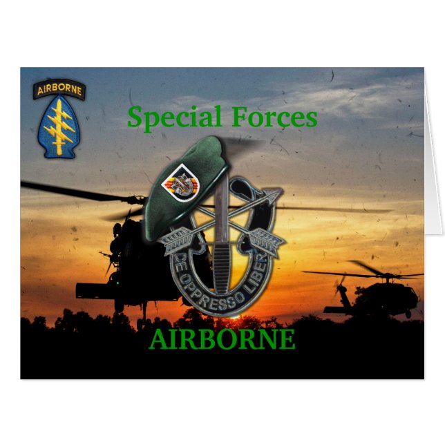 5e forces spéciales bérets verts vietnam anciens c (Devant horizontal)