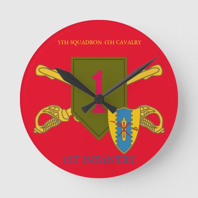 5E SQUADRON 4E CAVALRY 1ÈRE HORLOGE D'INFANTERIE (Recto)