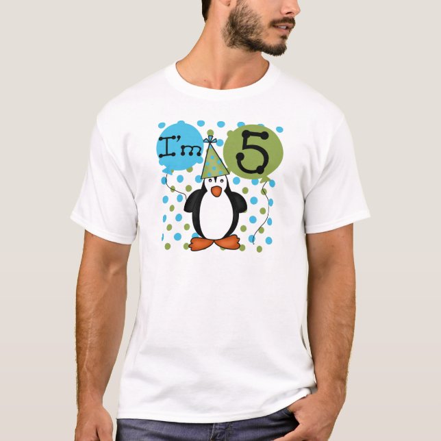 5ème T-shirts et cadeaux d'anniversaire de (Devant)
