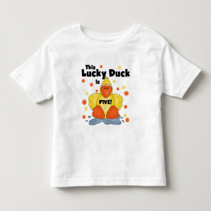 5èmes T-shirts et cadeaux d'anniversaire de canar