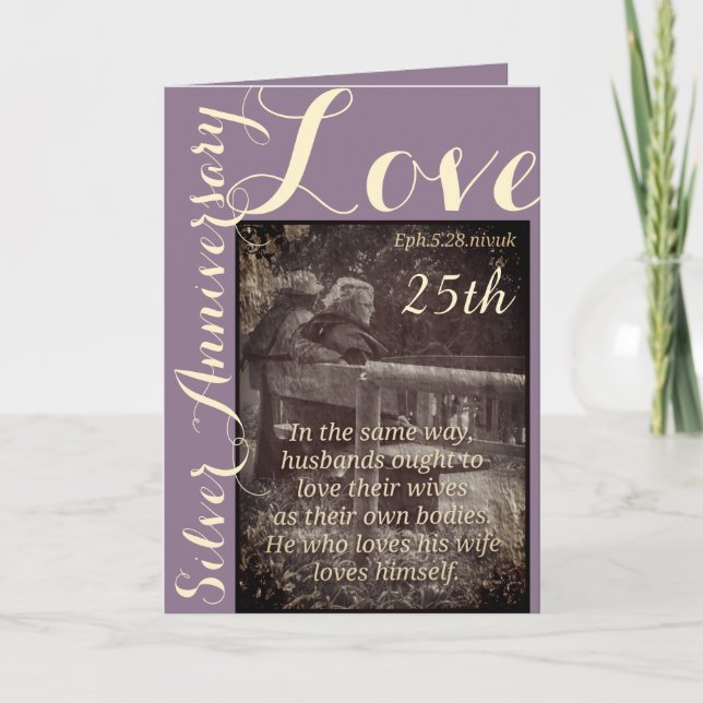 5h28 d'Ephesians et carte d'anniversaire de Th du (Devant)