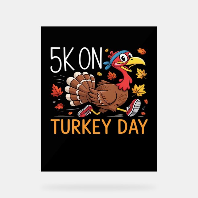5K Jour De La Turquie Thanksgiving Runic T-Sh Clas (Recto)