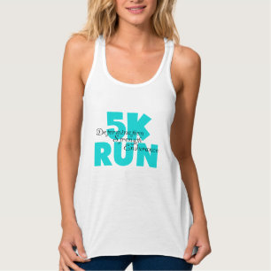 5K Lauf Aqua Sports Running Tank Top