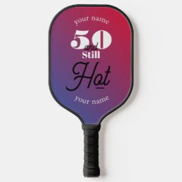 5O und immer noch heiß Pickleball Schläger