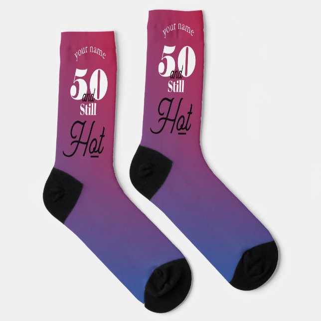 5O und immer noch heiß Socken (Rechts)