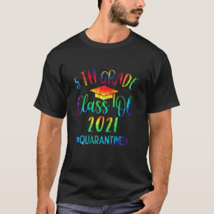 5te Klasse 2021: Quarantined Peace Out Krawatte T-Shirt
