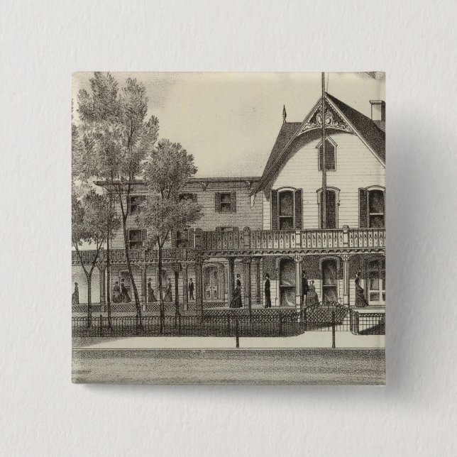 5th Avenue House, Ocean Beach, NJ Button (Vorderseite)