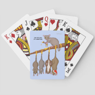5th Day of Christmas (5 Gold Rings) Playing Cards Spielkarten