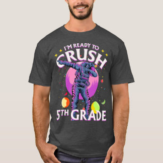 5th Grad Dabbing Astronaut Back to School Im Read T-Shirt
