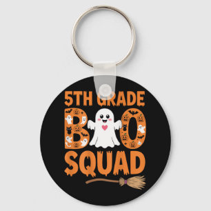5th Grade Boo Squad Halloween Ghost School Fun Cos Schlüsselanhänger