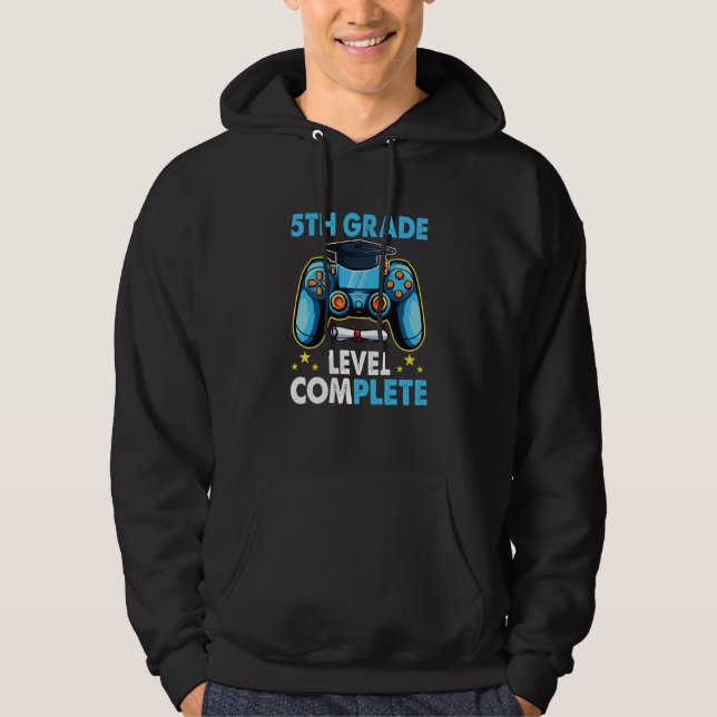 5th Grade Graduation Level Complete Gamer 2023  2 Hoodie (Vorderseite)