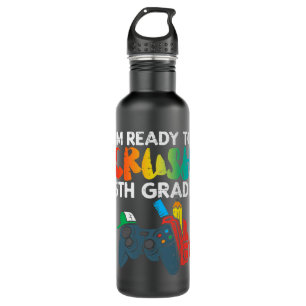 5th Grade Level Complete Gamer Class Of 2021 Gradu Edelstahlflasche