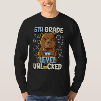 5th Grade Level Unlocked 2 T-Shirt