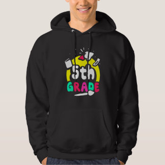 5th Grade Pupil Grader Class School Hoodie