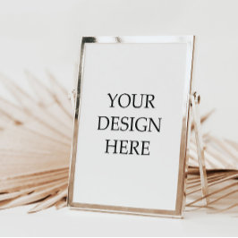 5x3,5"-Tischkarte Tischnummer