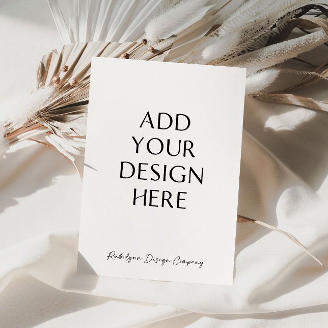 5x7" Benutzerdefinierte Einladungskarten & station (Von Creator hochgeladen)