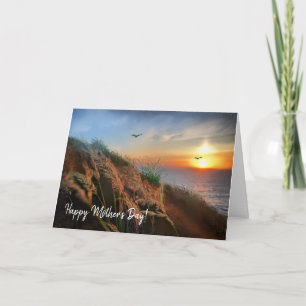 5x7 Coucher de soleil de Cornouailles Carte de la 