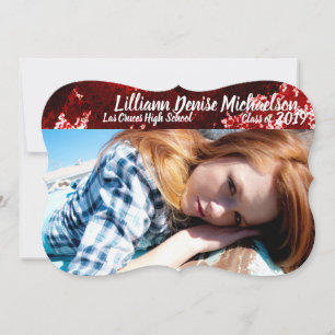 5x7 Senior Faire-part Splatz Vampire Obtenu