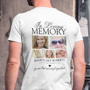 5x Bild in Love Memory T-Shirt