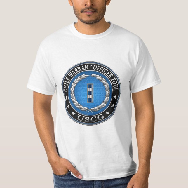 [600] CG: Chief Warrant Officer 4 (CWO4) T-Shirt (Vorderseite)