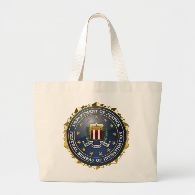 [600] FBI Special Edition Jumbo Stoffbeutel (Vorne)