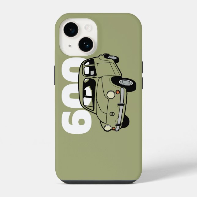 600 grün v2 iPhone 14 hülle (Rückseite)