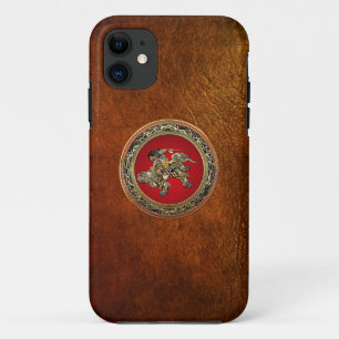 [600] Hokusai - Shoki Riding Shishi Lion Case-Mate iPhone Hülle