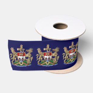 [600] Hongkong - 1959-1997 Wappen-Coat Satinband