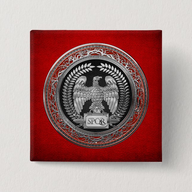 [600] Kaiseradler Silver Button (Vorderseite)