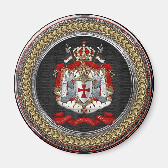 [600] Tempelwappen der Ritter Magnet (Vorne)
