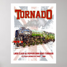60163 Tornado Vintage-Dampflokomotive 