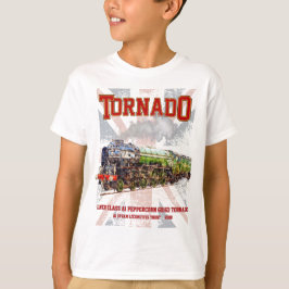 60163 Tornado Vintage Dampfzuglokomotive T-Shirt