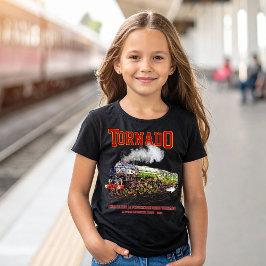 60163 Tornado Vintage Dampfzuglokomotive T-Shirt
