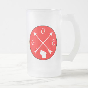608 Area Code Mattglas Bierglas