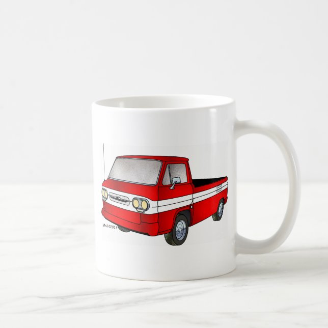 60-61 Corvair Rampside Lieferwagen Kaffeetasse (Rechts)