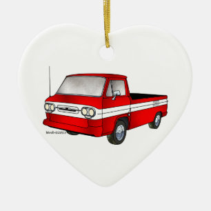 60-61 Corvair Rampside Lieferwagen Keramikornament