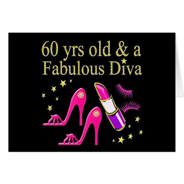 60 ANS ET UN DIVA DOMMAGEABLE (Devant Horizontal)