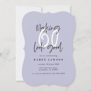 60 aussehen lassen als eine bunte Geburtstagseinla