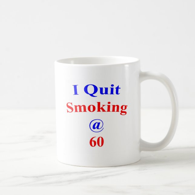 60 beendigtes Rauchen Kaffeetasse (Rechts)
