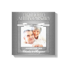60. Diamond Wedding Anniversary Foto