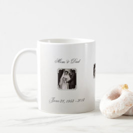 60. Diamond Wedding Anniversary Foto Tasse