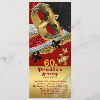 60. Einladung Ticket Stil,Geburtstagsfrau in jedem