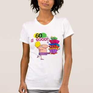 60 est de bons T-shirts et cadeaux d'anniversaire