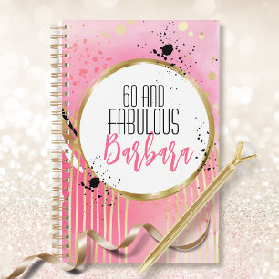 60 et fabuleux Abstrait Hot Pink Parties scintilla