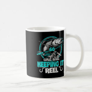 60. Fishing Funny Birthday Shirt Fisherman Keepin Kaffeetasse