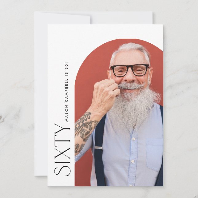 60. Foto 60. Einladung (Vorderseite)